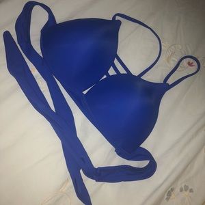 NWOT : Royal blue push up bikini  👙
